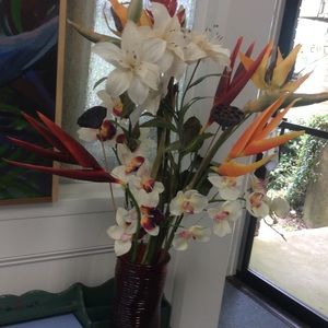 Tropical Artificial Fowers